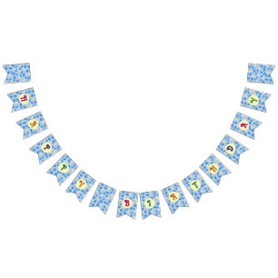 Birthday Bibliophile bunting banner