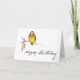 Birthday Bird Card