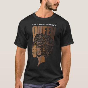 Birthday Black Queen Sagittarius Melanin African L T-Shirt