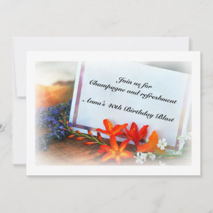 Birthday Blast Celebration Invitation