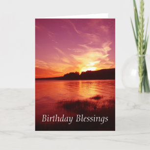 Birthday Blessings Card