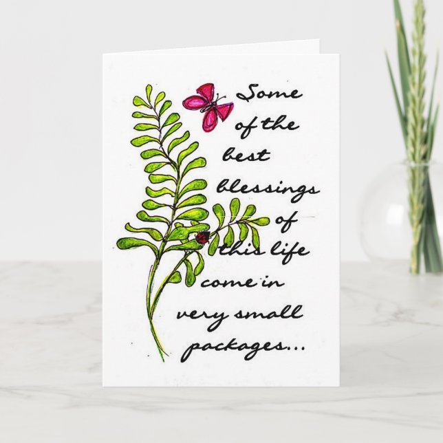 BIRTHDAY BLESSINGS CARD (Front)