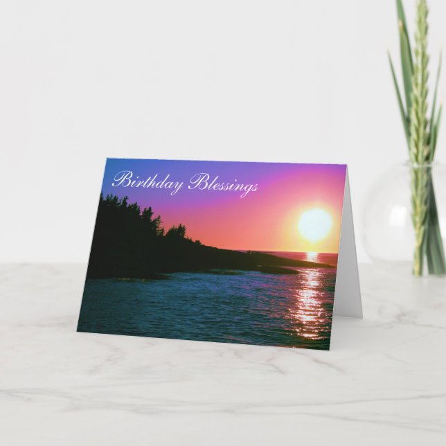 Birthday Blessings Card (Front)