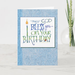 Birthday Blessings Greeting Card