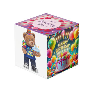 "Birthday Bliss: A Perfect Celebration Design" Cube