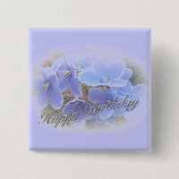 Birthday Blue African Violets