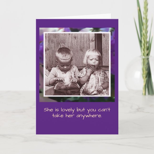 Birthday Blueberries vintage Finland Birthday Card (Front)