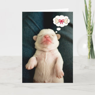 Birthday Bone Card