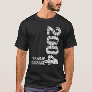 Birthday Born 2004 Awesome since 2004 Vintage T-Shirt