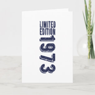 Birthday Born In 1973 Limited Edition Card