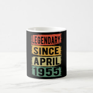 Birthday Born In April 1955 Coffee Mug
