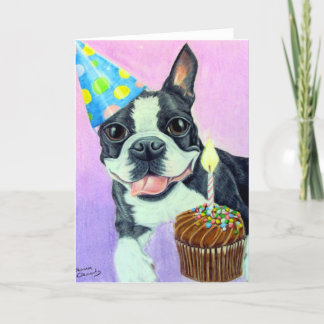 Birthday Boston Card