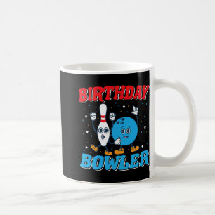 Birthday Bowler - Boys Birthday Funny Kids Bowling Coffee Mug