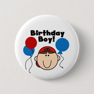 Birthday Boy 2 Inch Round Button