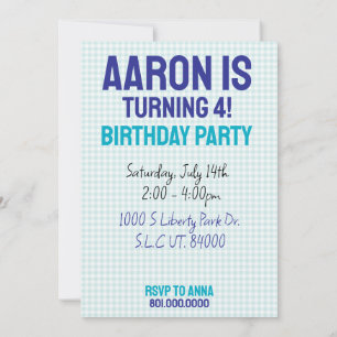 Birthday Boy Axolotl Vibes Cute Party Design Invitation