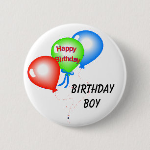 Birthday Boy Button