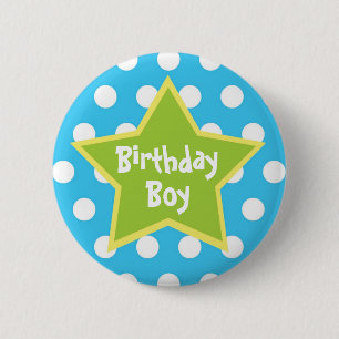 Birthday Boy Button