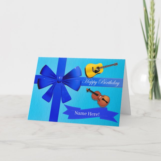 Birthday Boy Card (Front)