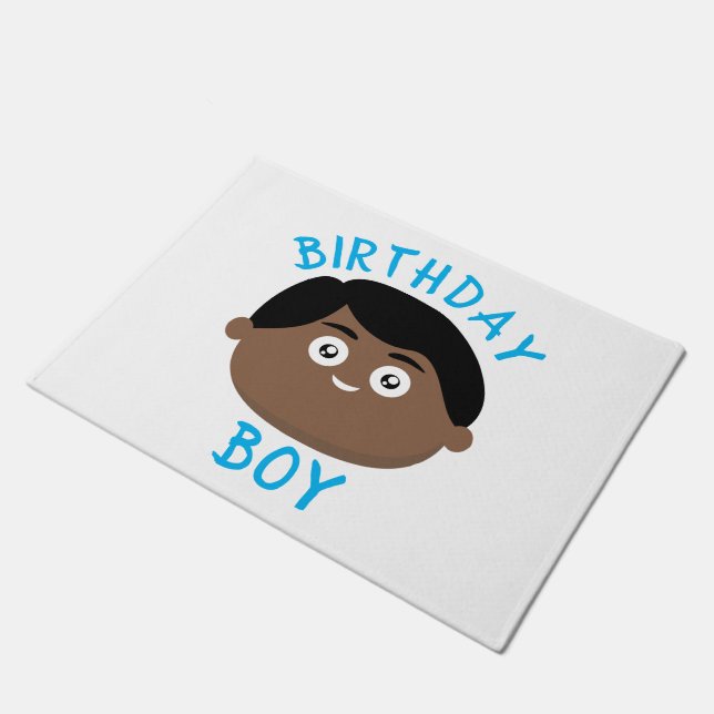 Birthday Boy Doormat (Angled)
