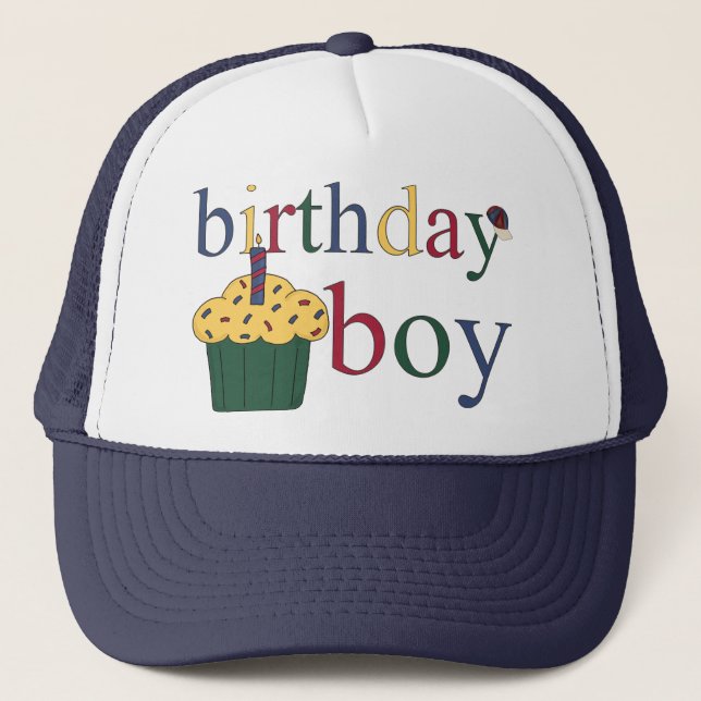 Birthday Boy Hat (Front)