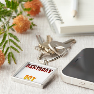 Birthday Boy Keychain