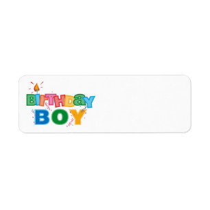Birthday Boy Letters