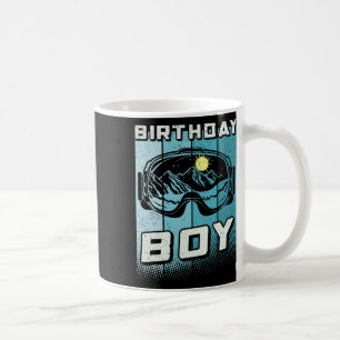 Birthday Boy Men's Birthday Apparel Snowboard Skii Coffee Mug