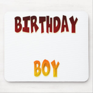 Birthday Boy Mouse Pad