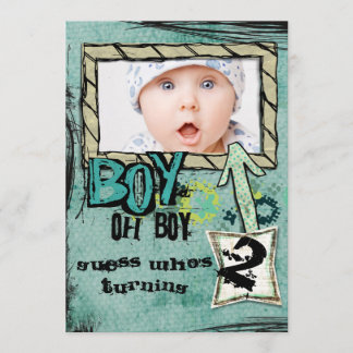 Birthday Boy party invite