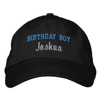 Birthday Boy Personalized Cap, Birthday Party Hat