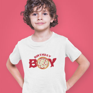 Birthday Boy Pizza Party Fun T-Shirt