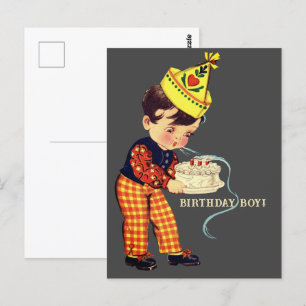 BIRTHDAY BOY!   Postcard