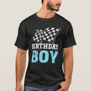 Birthday Boy Race Car Racing Car Driver Birthday C T-Shirt