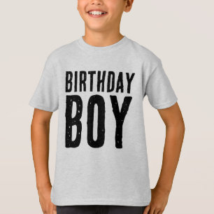 BIRTHDAY BOY T-SHIRTS
