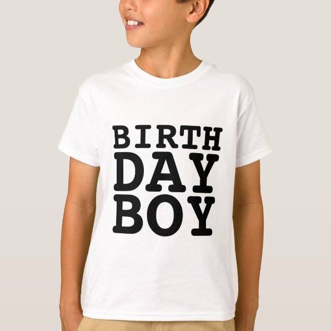 BIRTHDAY BOY T-Shirts (Front)