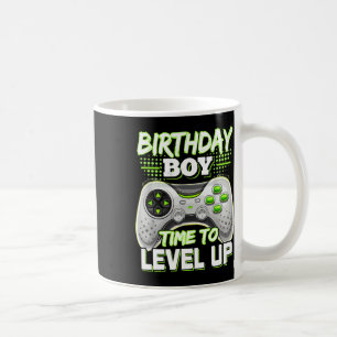 Birthday Boy Time To Level Up Video Game Birthday Coffee Mug