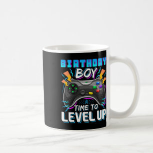 Birthday Boy Time To Level Up Video Game Birthday Coffee Mug