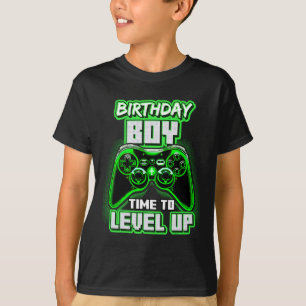 Birthday Boy Time To Level Up Video Game Birthday  T-Shirt