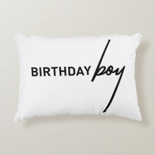 Birthday Boy Vibes for the Big Day Accent Pillow