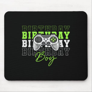 Birthday Boy Video Game Birthday Party For Boys Ki Mouse Pad