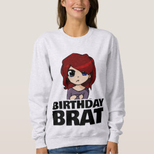 BIRTHDAY BRAT GIRLWOMENS T-SHIRTS