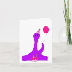 Birthday Brontosaurus! Card