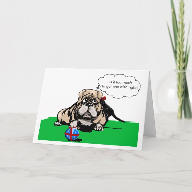 Birthday Bull Card (Front)