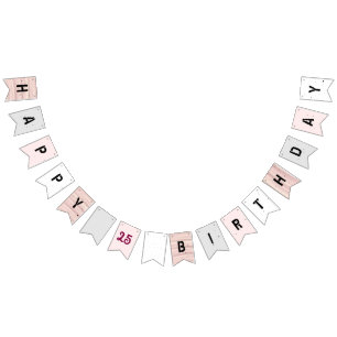 Birthday Bunting Flags