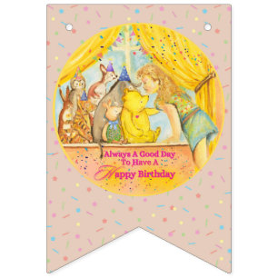 Birthday Bunting - Happy Birthday  Flags