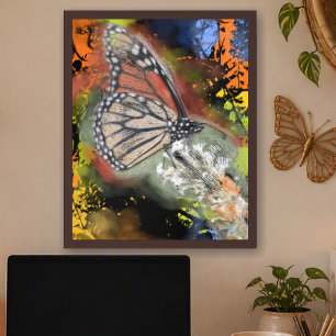 Birthday Butterfly Art Print