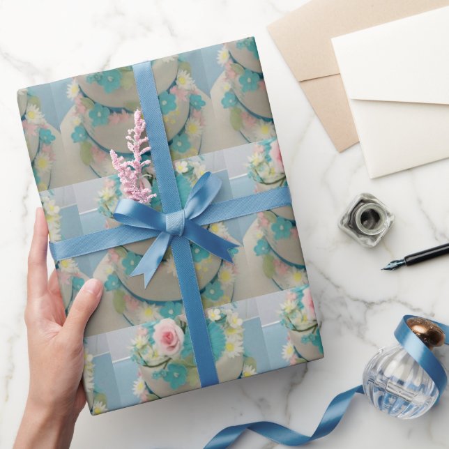 Birthday cake 1 wrapping paper (Gifting)