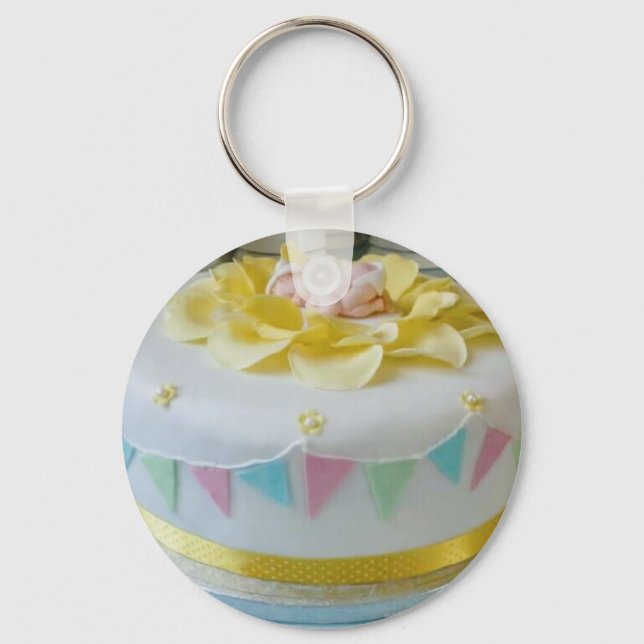 _birthday cake 2 keychain (Front)