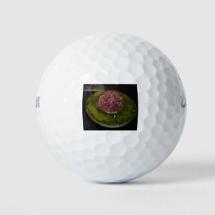 Birthday cake 3 golf balls