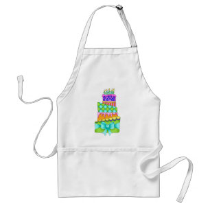 Birthday Cake Apron - (Cake Only)